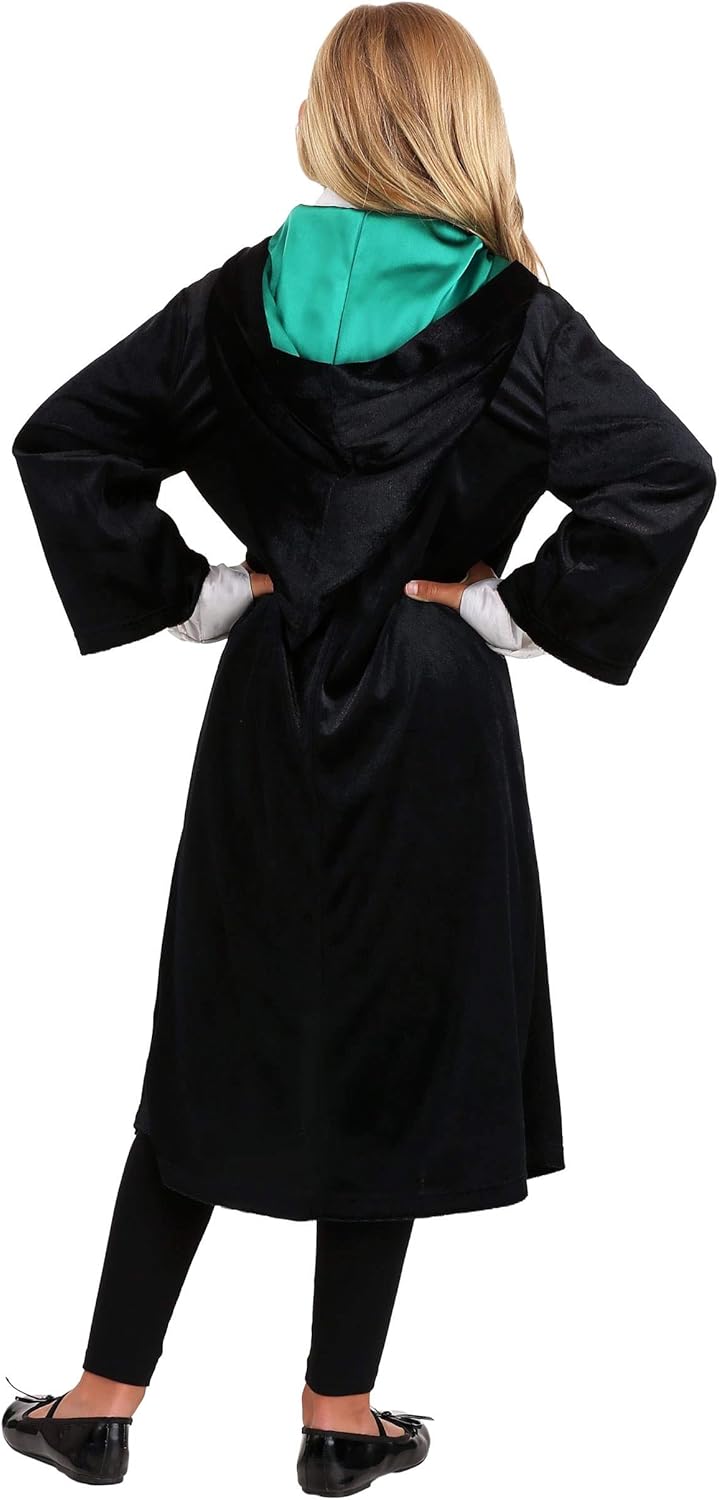 Fun Costumes Deluxe Harry Potter Slytherin Robe for Kids