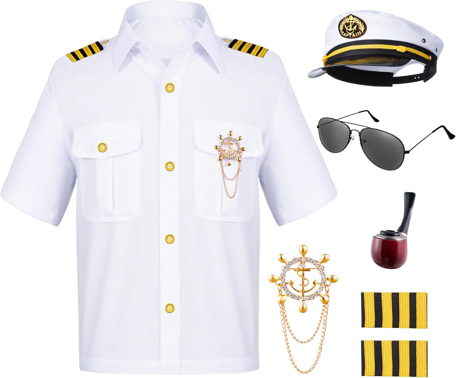 Captain Yacht Sailor - Kids Party Costume