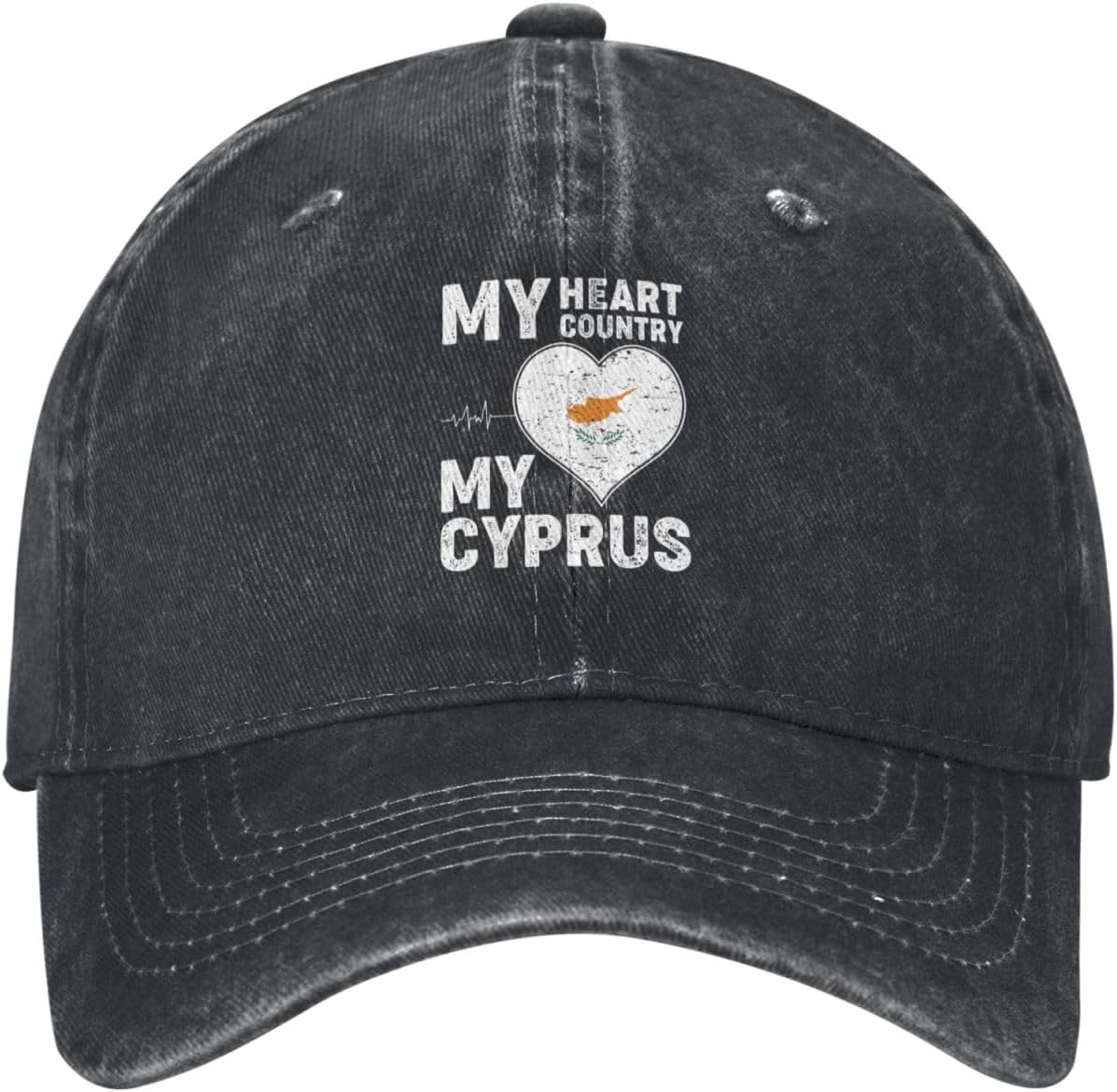 My HeartMy Country Baseball Cap