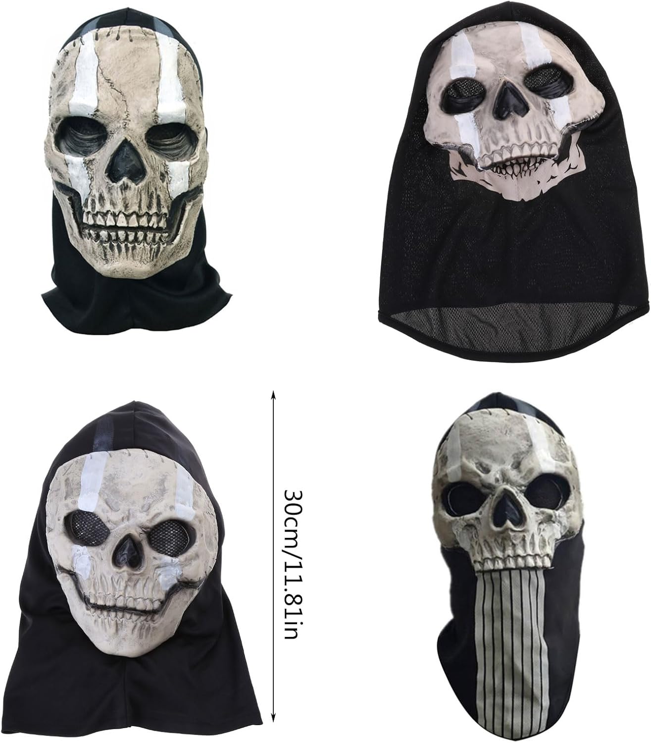 Halloween Skull Costume Prop for Kids and Adults