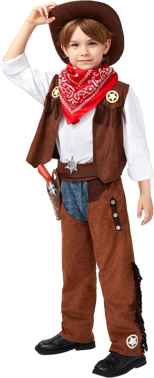Spooktacular Halloween Cowboy Costume for Boys