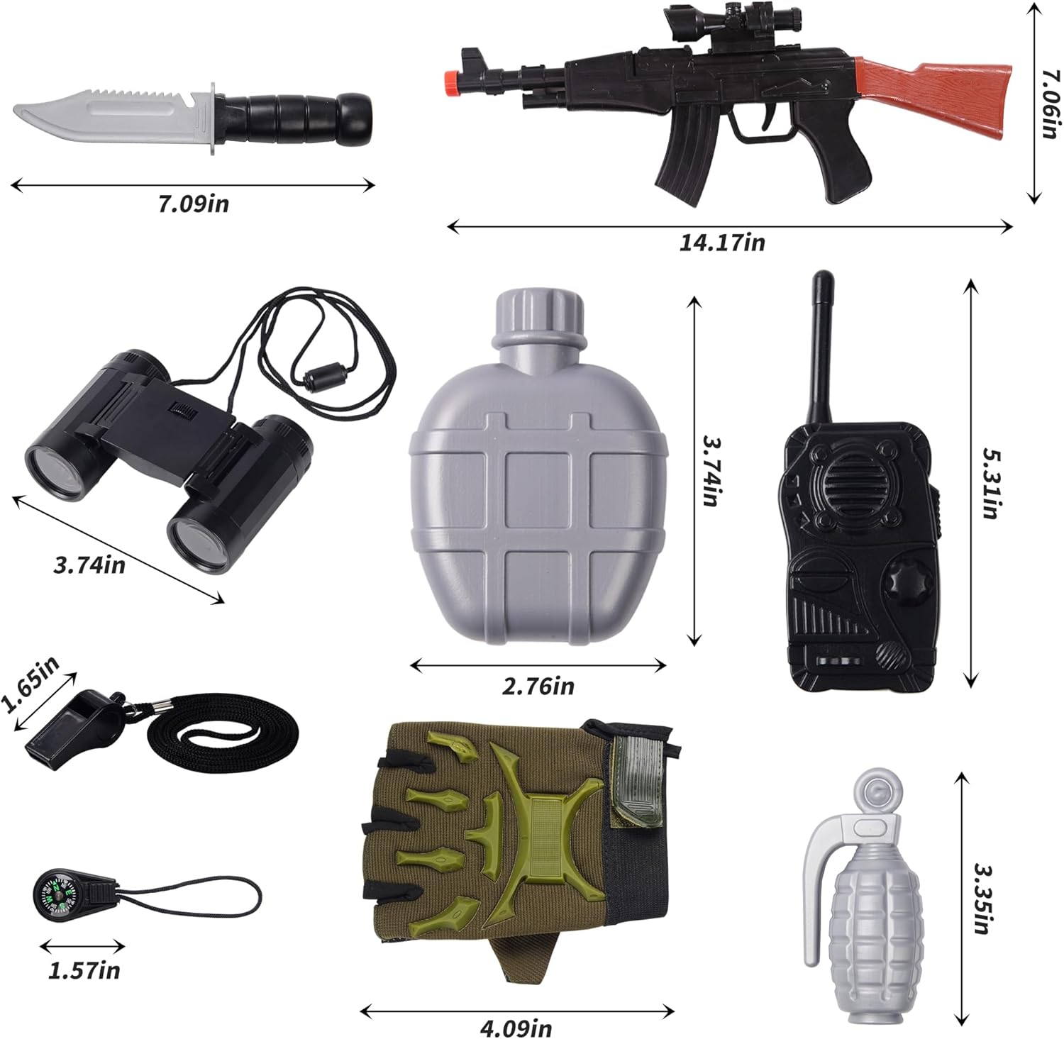 ReliBeauty Soldier Costume Army Camouflage Uniform