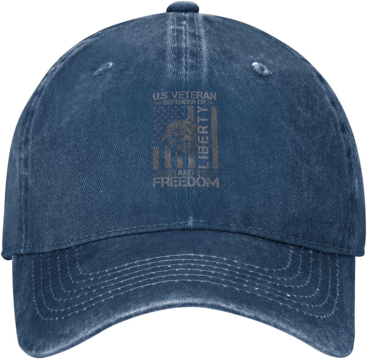 US Veteran Defender of and Freedom Baseball Cap