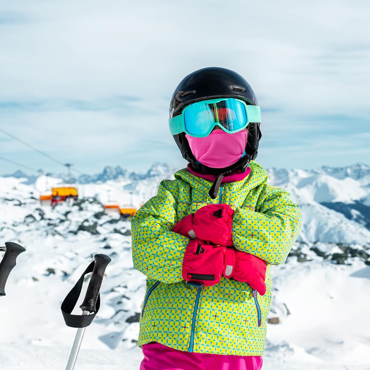 Stay Warm Wind-Proof Dymex Kids Balaclava Ski Mask