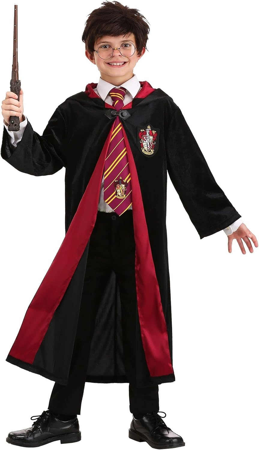 Fun Costumes PreMIUM Deluxe Harry Potter Gryffindor Robe for Kids
