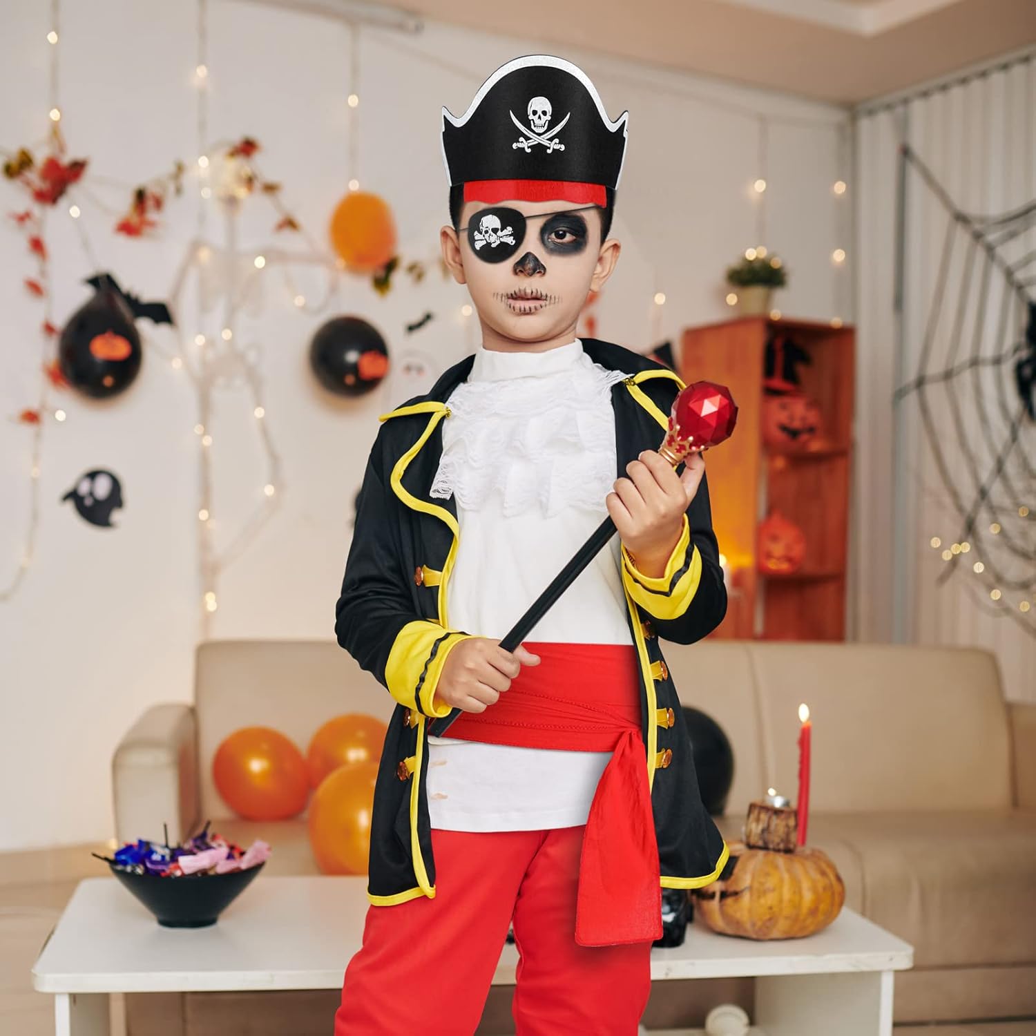 Vicenpal Pirate Costume Set for Kids 1