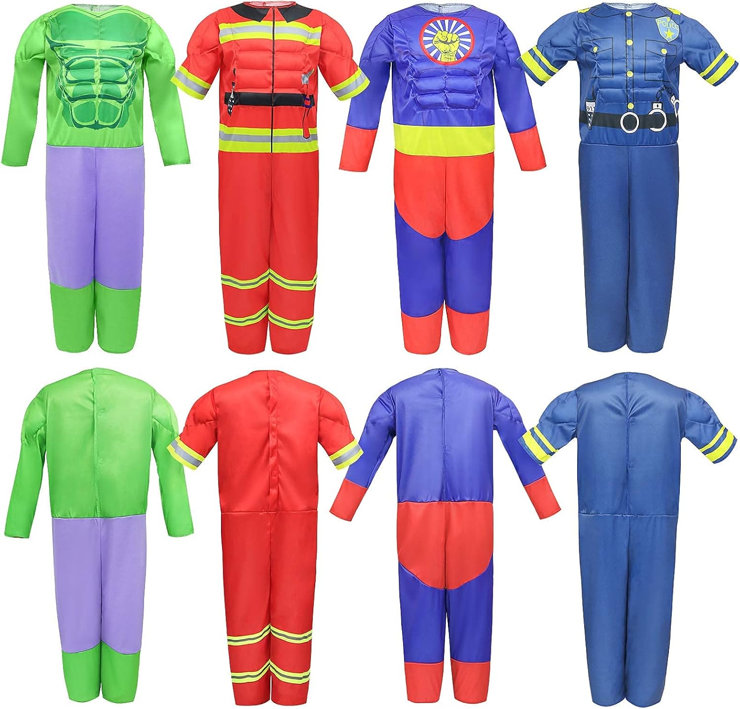 Muscle Chest Trunk costume set