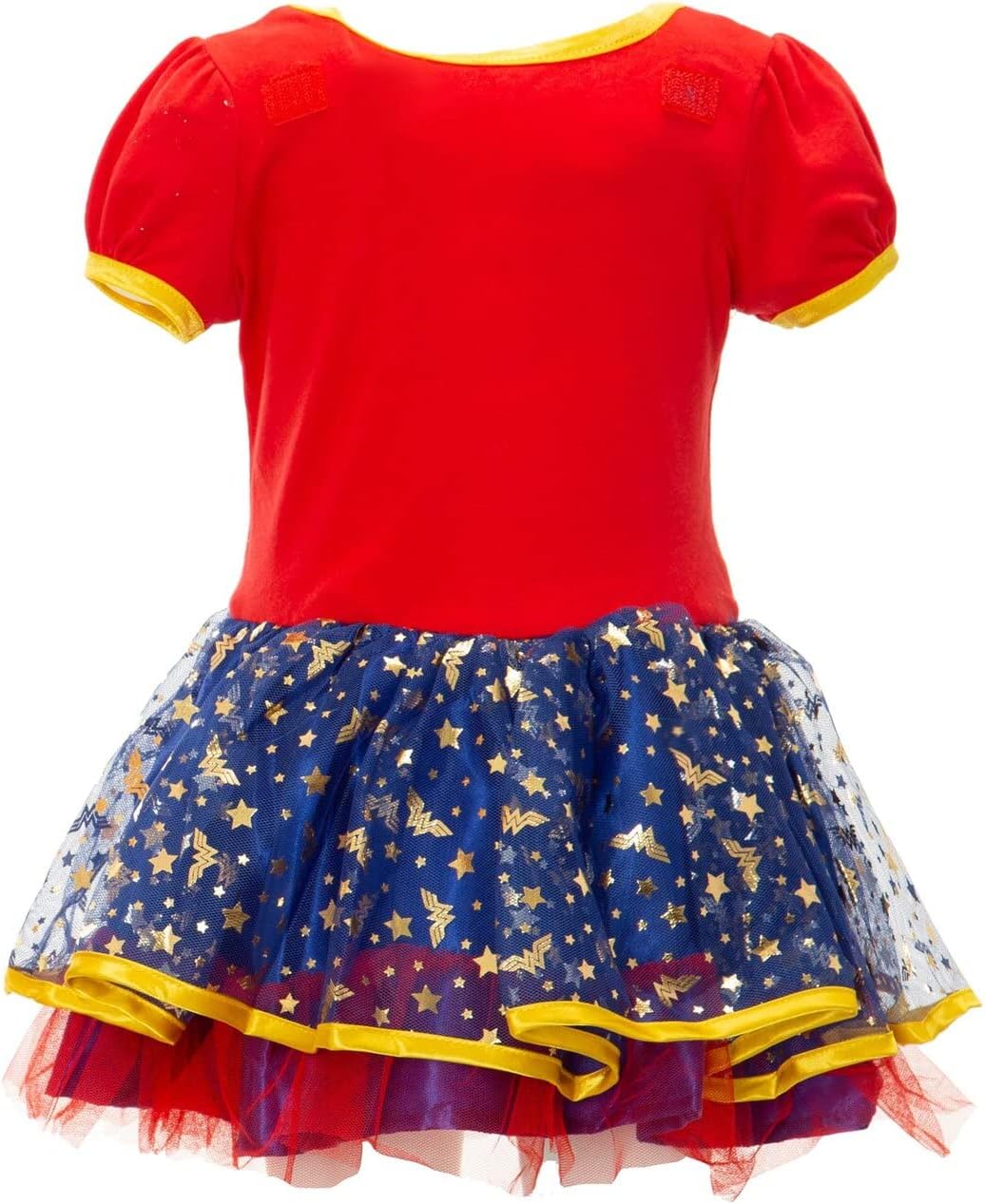 Warner Bros Justice League Wonder Woman Girls Cosplay Costume Dress Cape Headband
