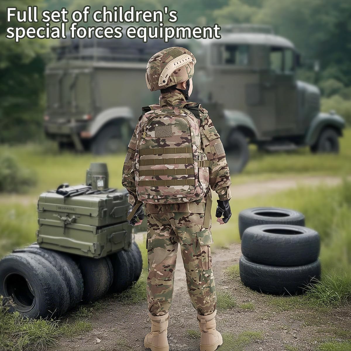 Klocerg Camouflage Soldier Costume