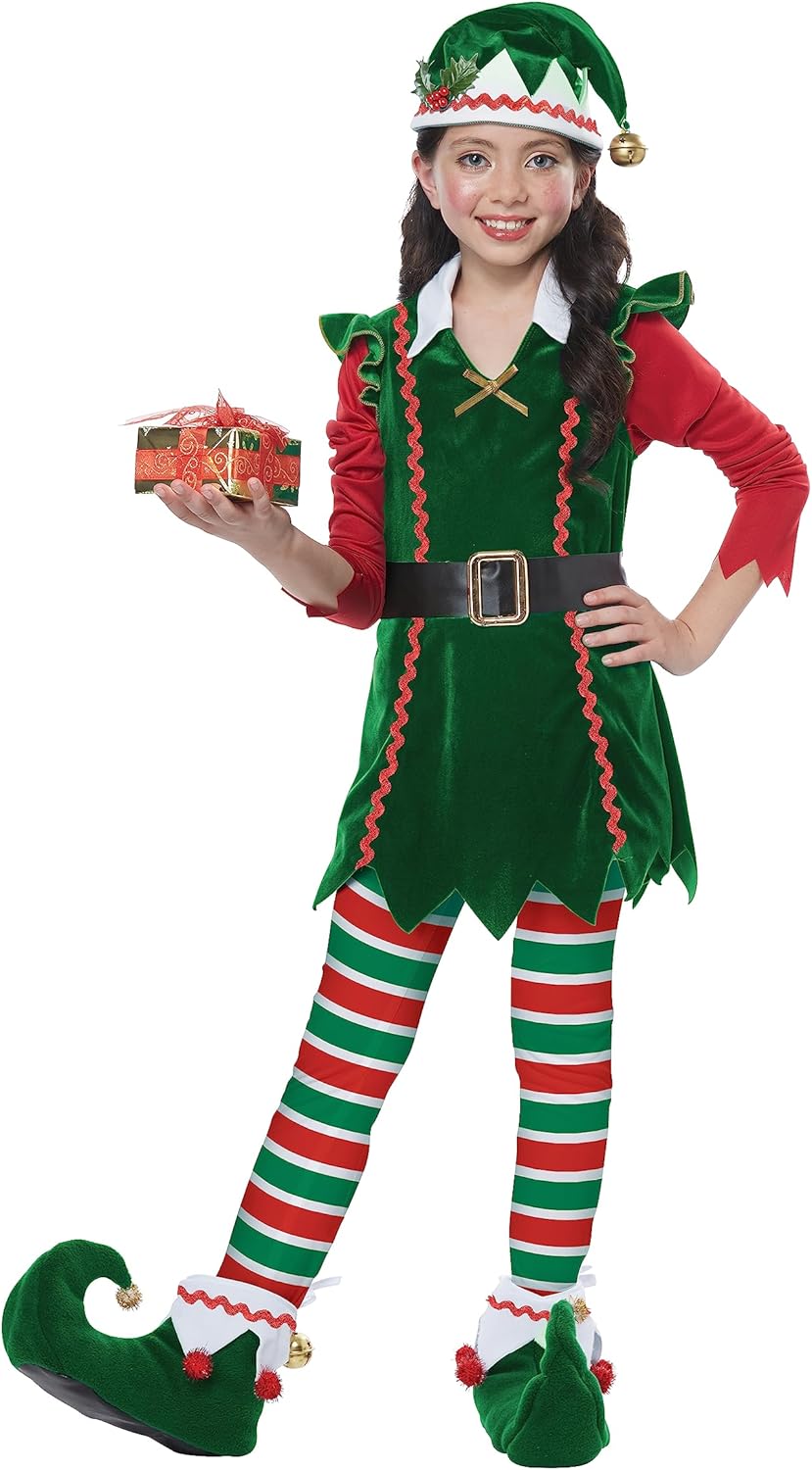 Fun Christmas Elf Costume for Kids