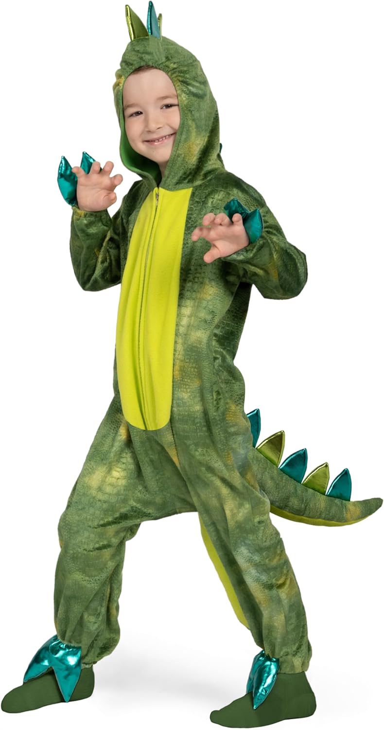 Glow-in-the-Dark Dinosaur Costume for Halloween