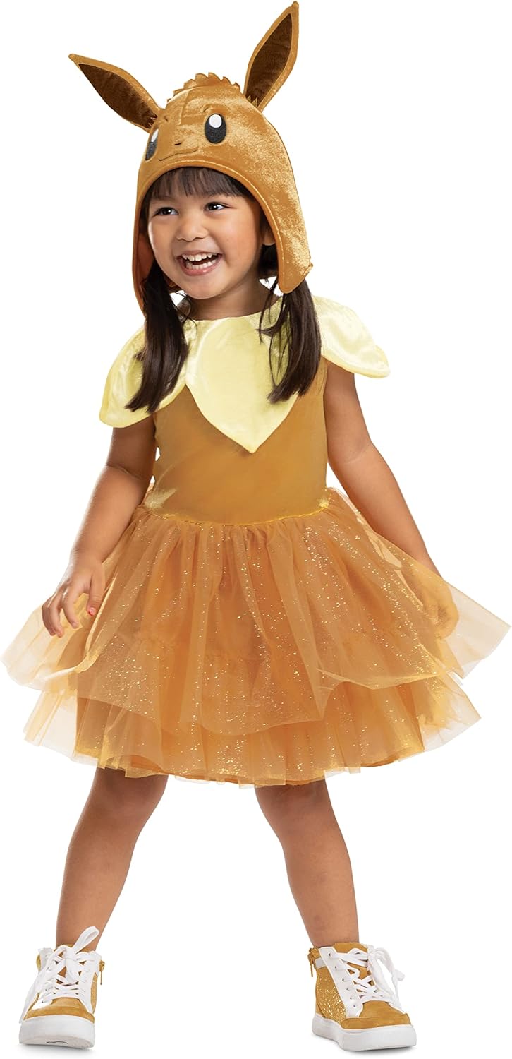 DP Eevee costume for Toddler Pokemon Halloween Playtime