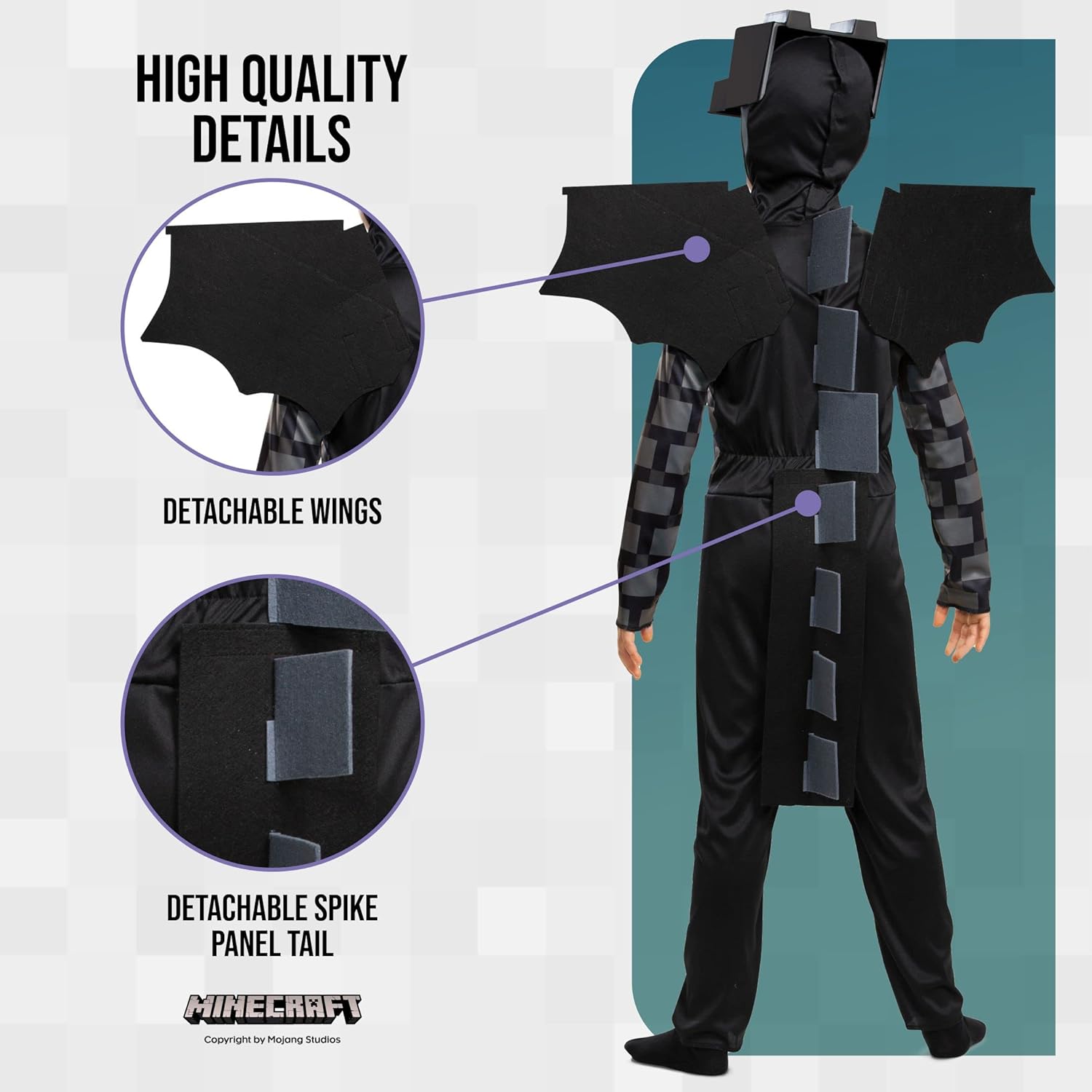 Disguise Ender Dragon Halloween costume for kids