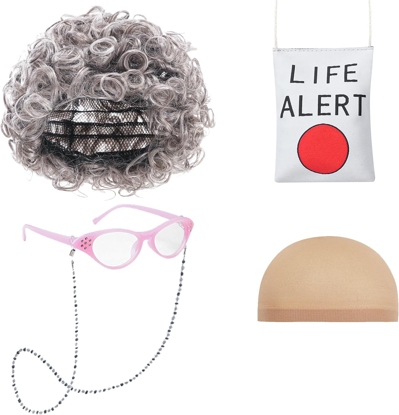 Granny Costume for Girls Traditional Old Lady Day 100