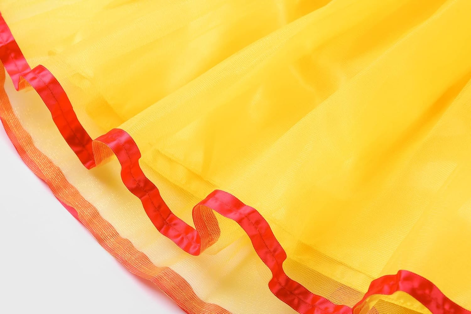 Reli Beauty Girls Backless Princess Dress with Yellow Accessories 6-7Y