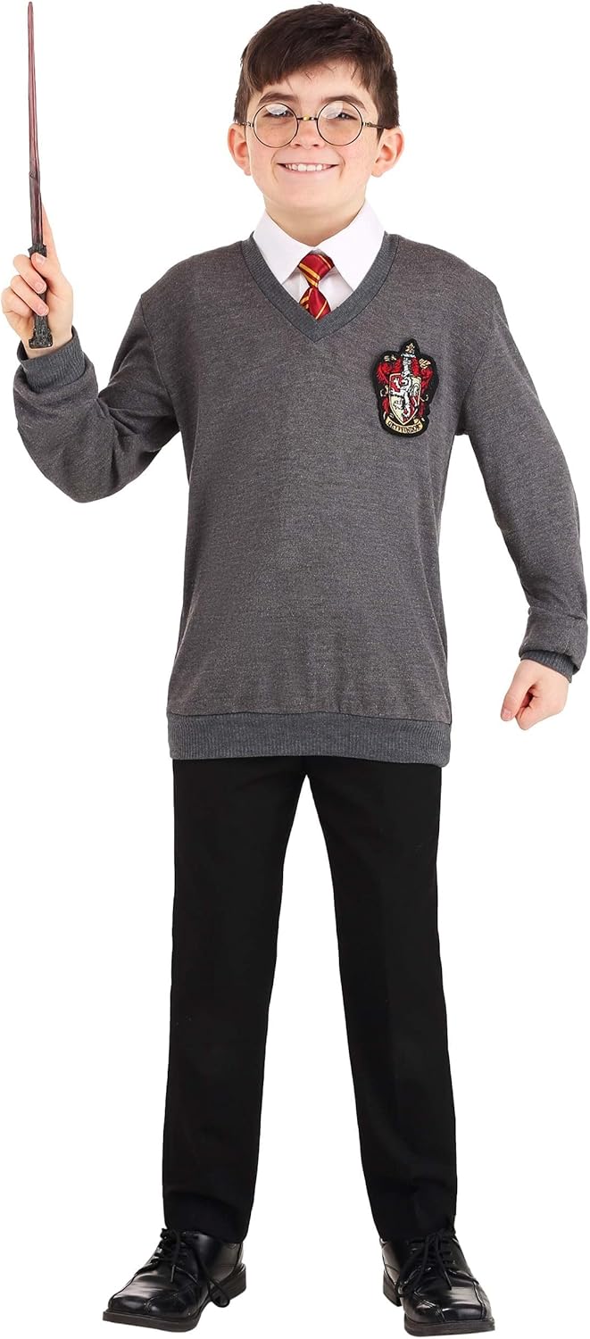 Deluxe Harry Potter Costume for Kids Gryffindor Robe for Halloween