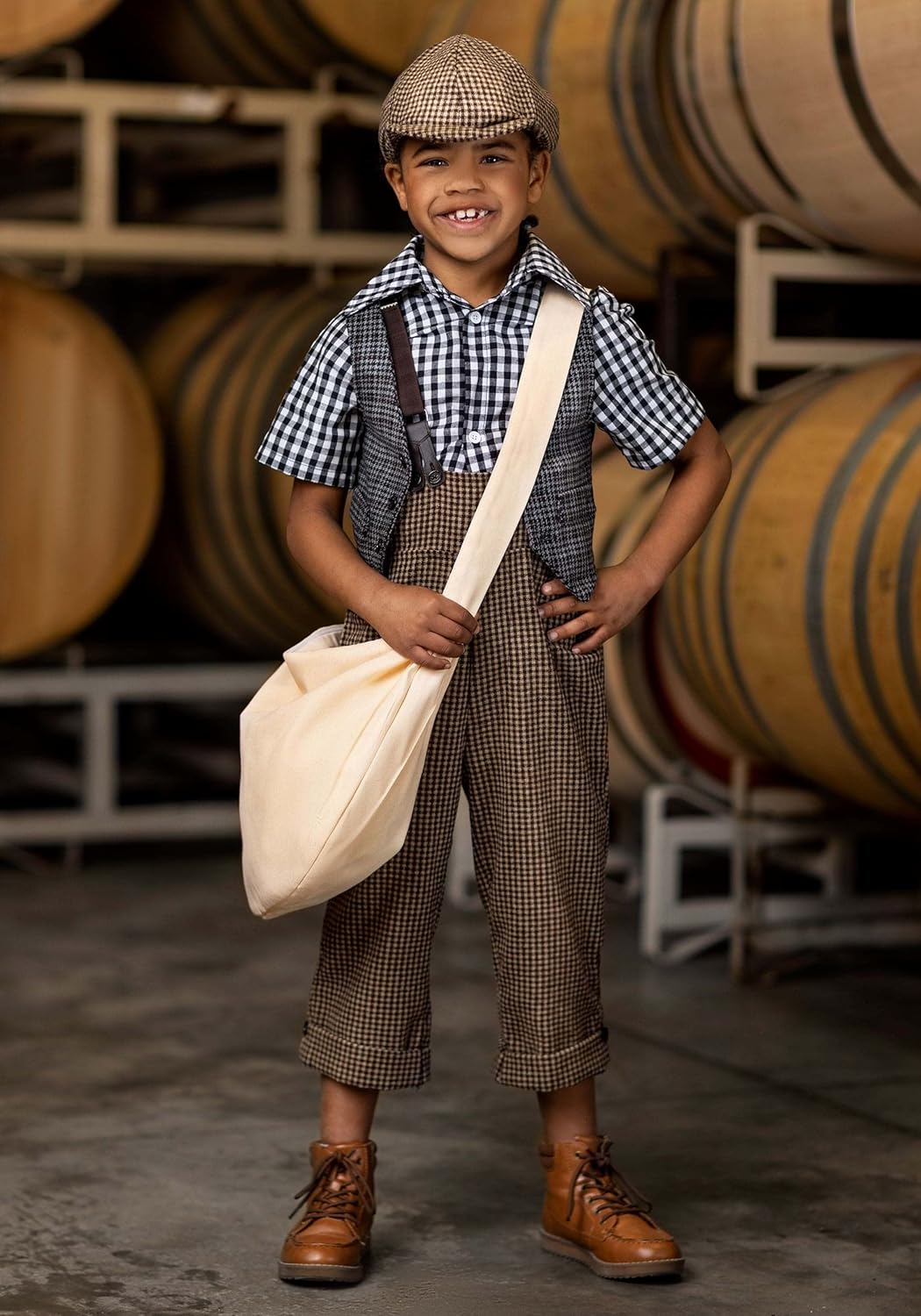 Fun Costumes Kids 20s Newsie Costume for Boys 1