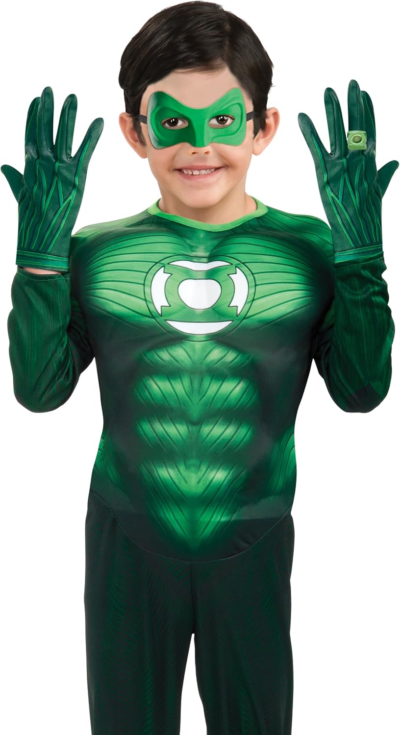 Rubies Green Lantern Gloves Fun for Kids