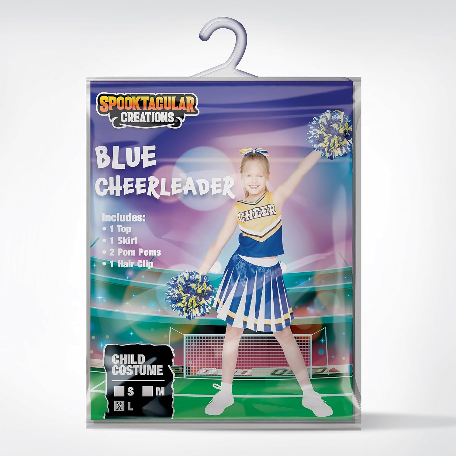 Girls Halloween Cheerleader Costume