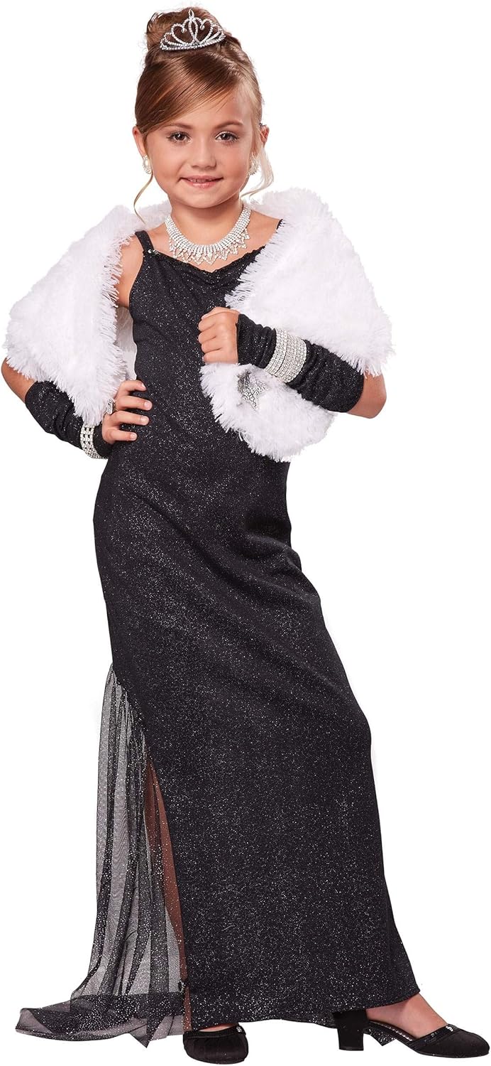 Elegant Girls Hollywood Diva Costume