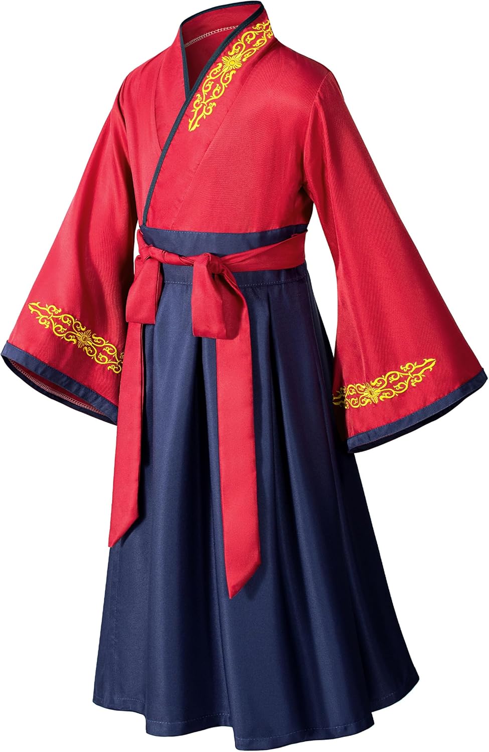 Elibelle - Asian Kids Kimono Robe Dress Traditional Japanese Costumes for Girls