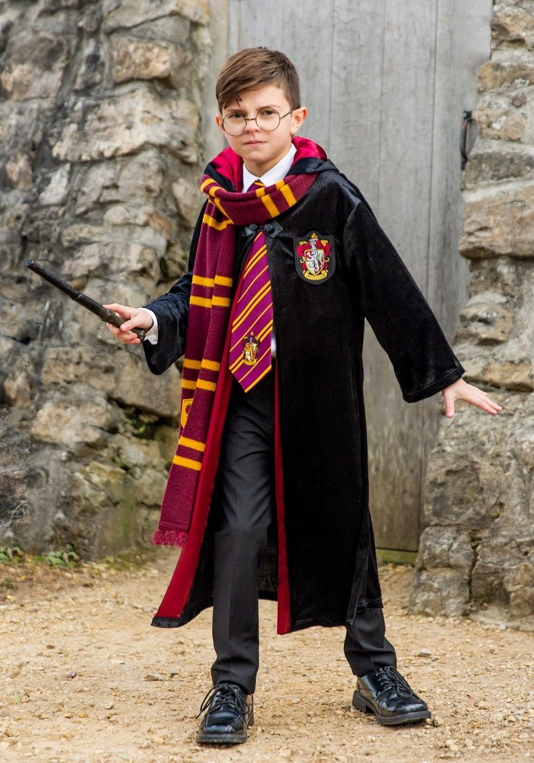 Fun Costumes PreMIUM Deluxe Harry Potter Gryffindor Robe for Kids