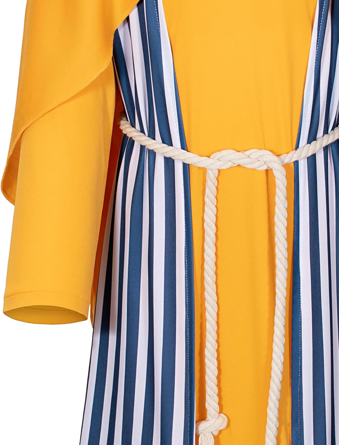 Tokyo Reengers Kids Shepherd Nativity Costume Joseph Boys Halloween and Cosplay Costume Set