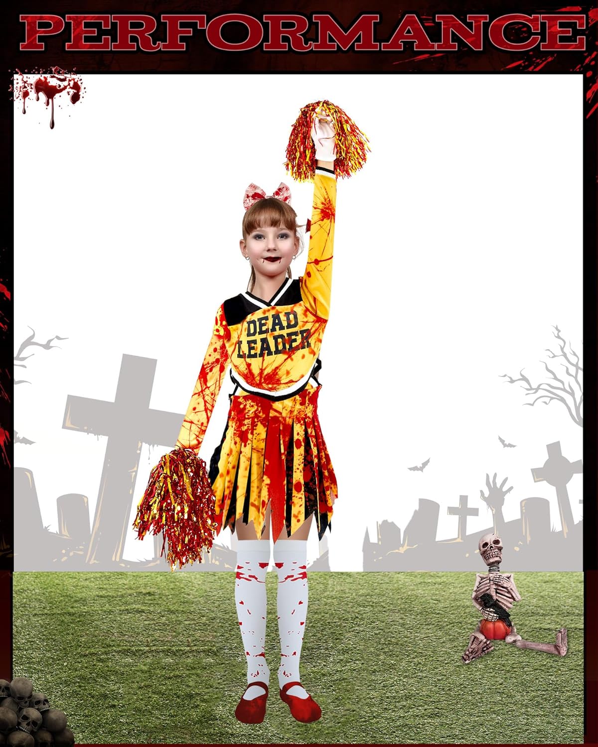 Halloween Spooky Trick-or-Treat Costume for Girls 2023