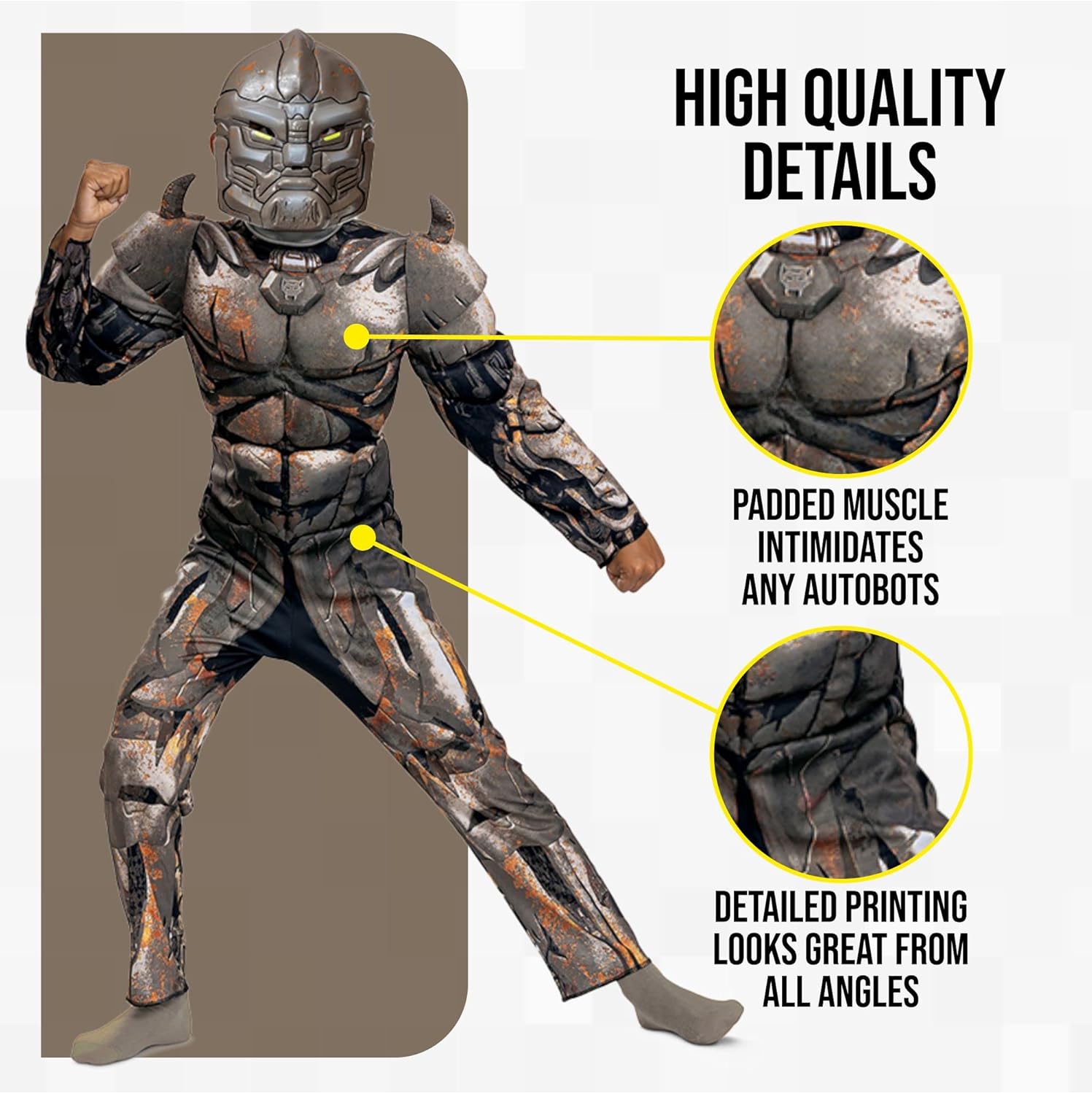 Transform into a Hero with Disguise Rhinox Costume for Kids