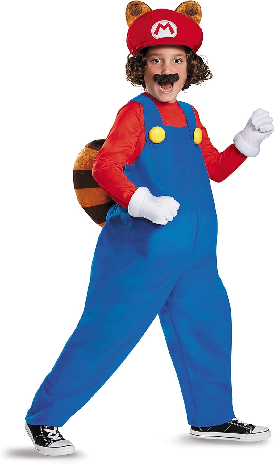 Mario Raccoon costume