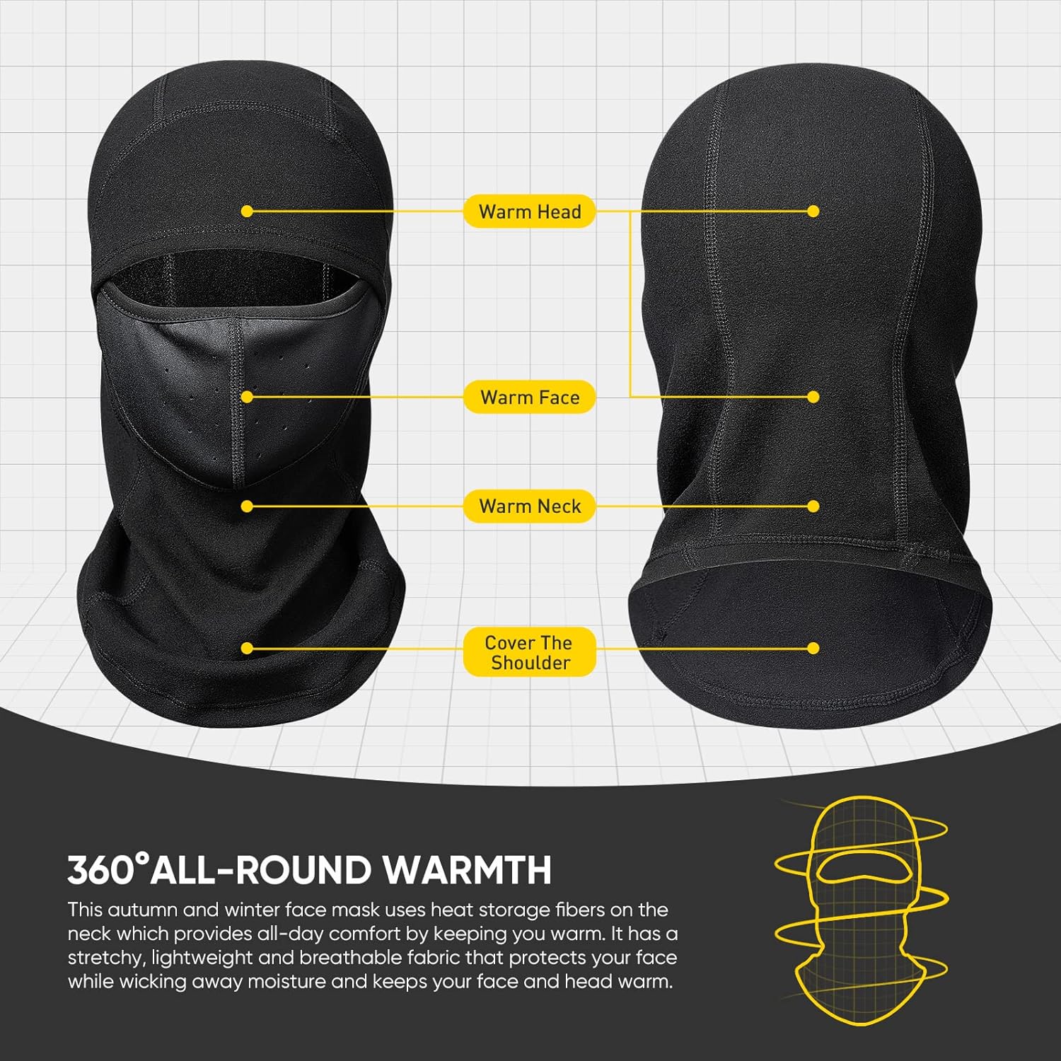 Cold Weather Balaclava Ski Mask
