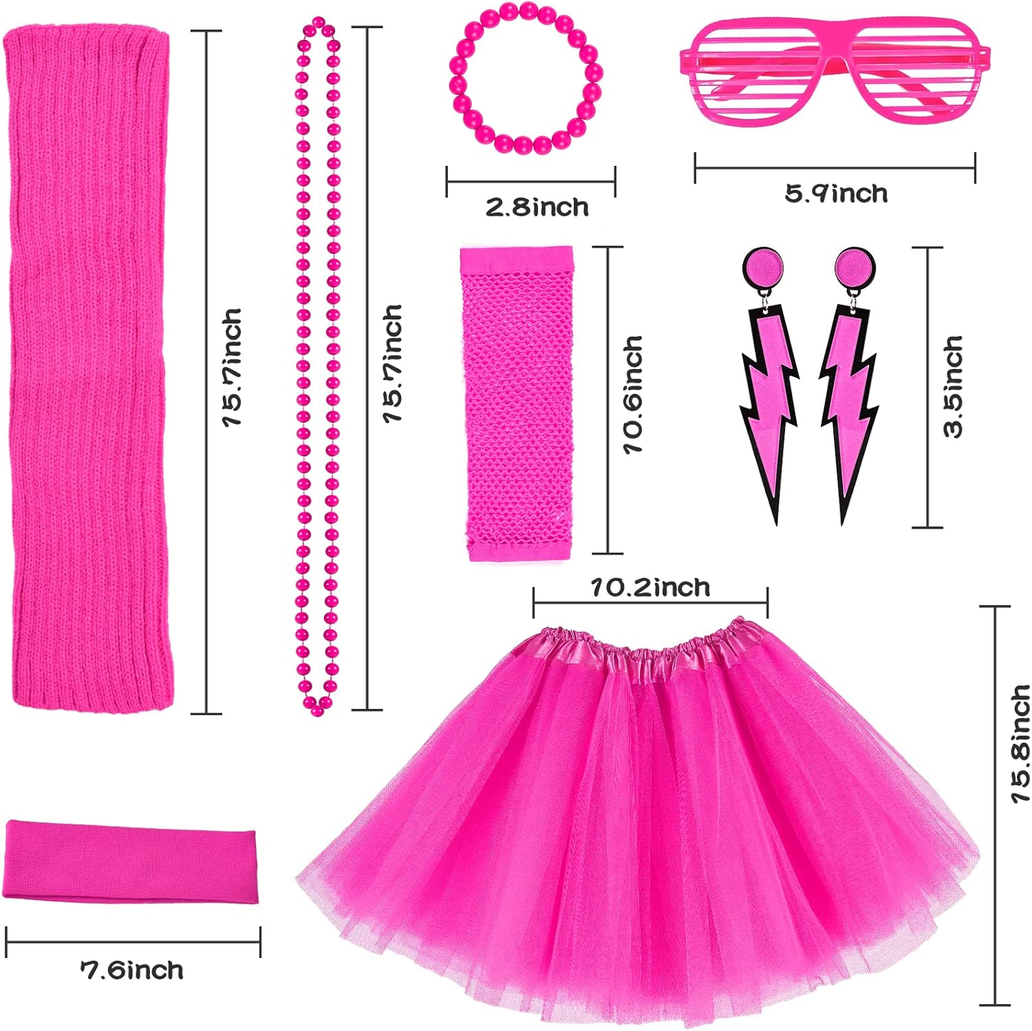 1980s Halloween Accessories Set