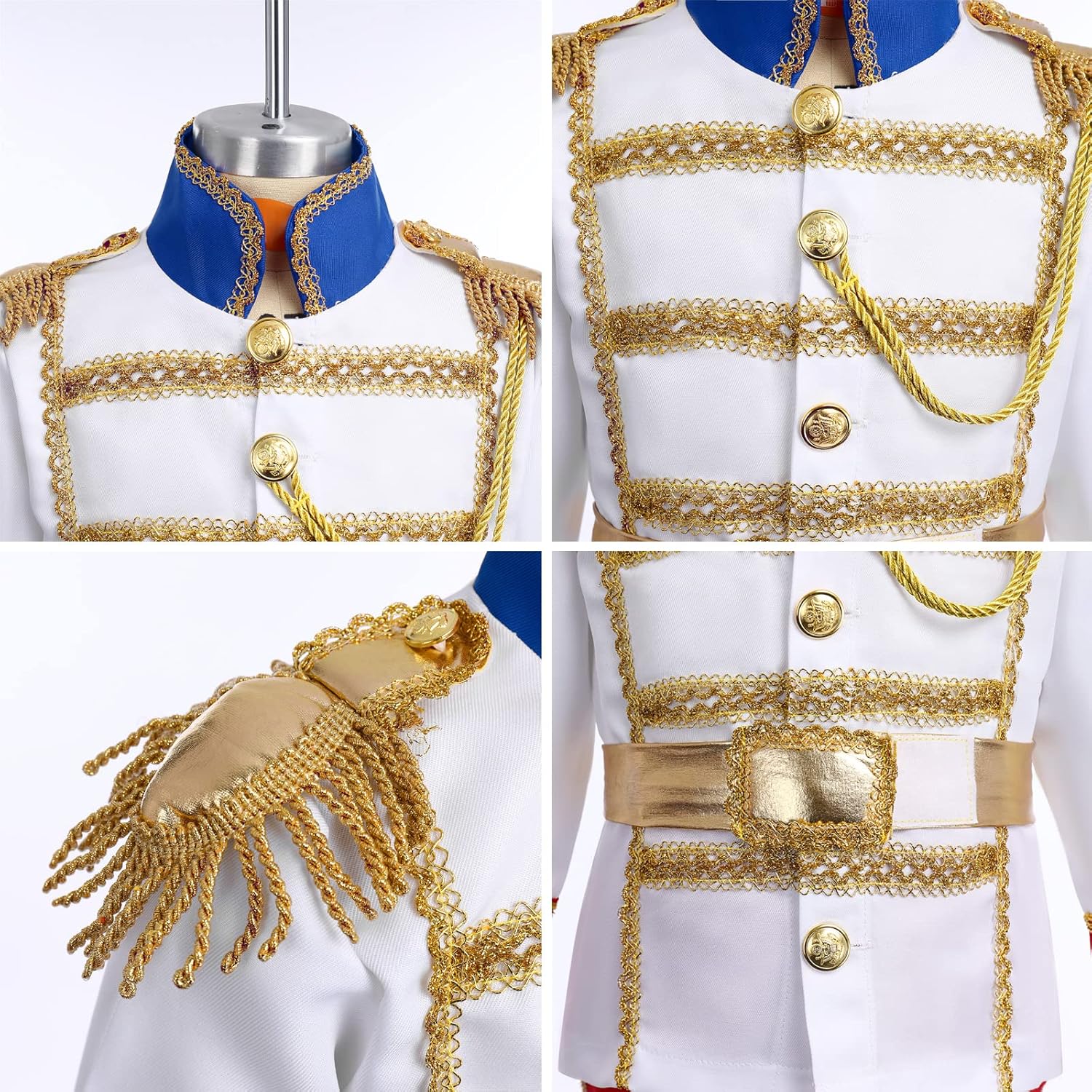 IBAKOM Prince Charming Costume for Boys