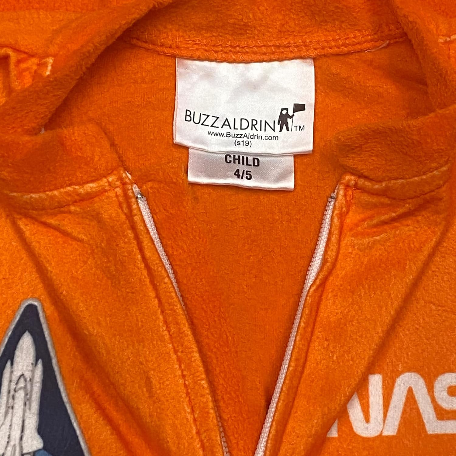 NASA Boys Costumes - Long Sleeve Overall Overlay