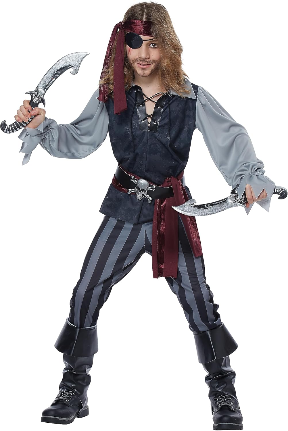 Captain Hook Under the Sea Pirate Costume for Kids