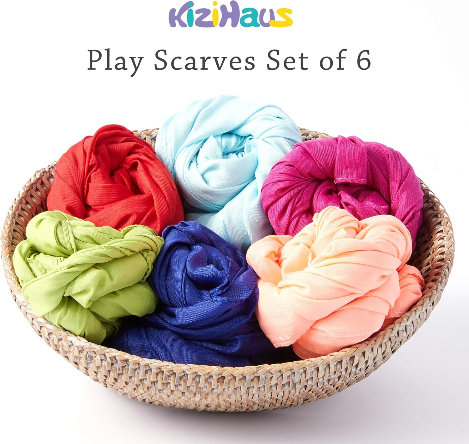 Play Scarves Set of 6 for Kids