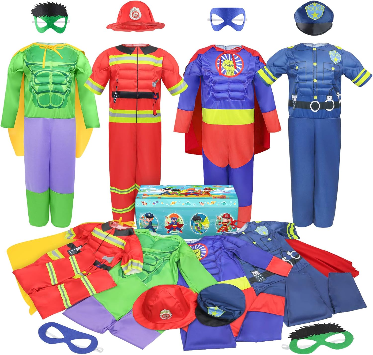 Muscle Chest Trunk costume set