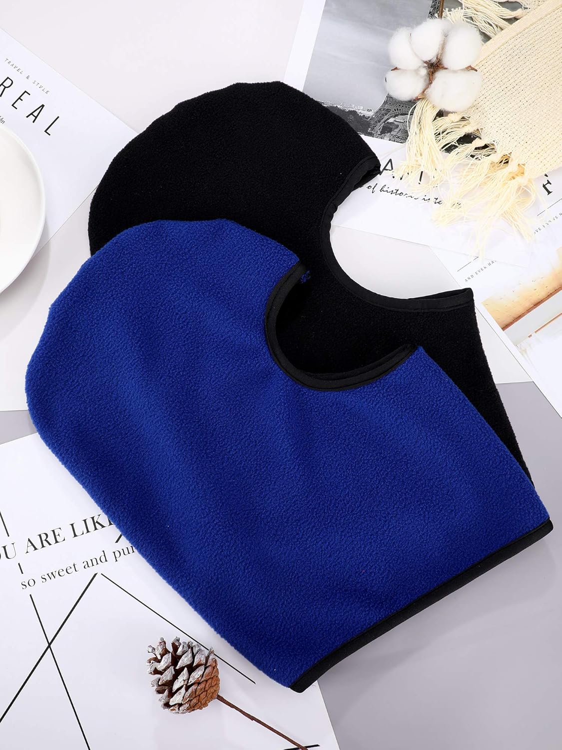 2-PieceWinter Ski Mask Balaclava Set for Kids with Dual Protection