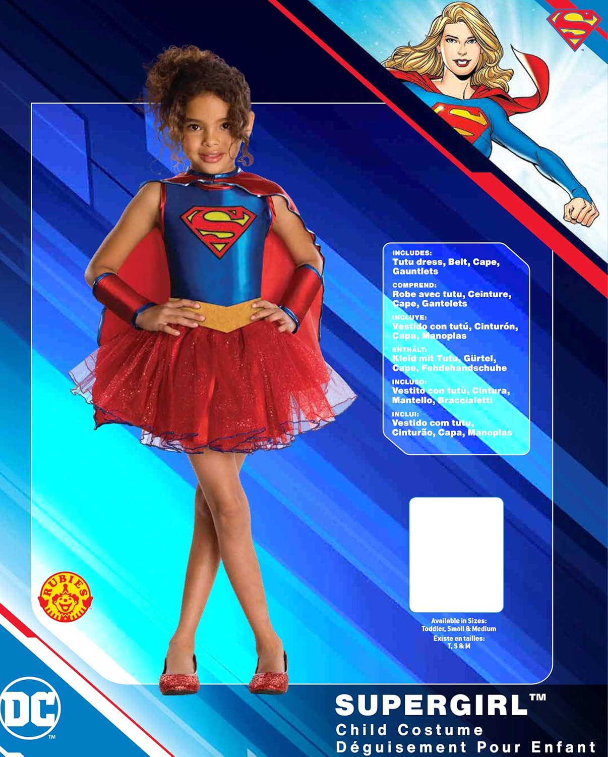 Supergirl Tutu Dress for Kids