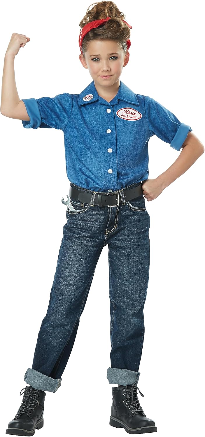 Rosie the Riveter Costume for Girls Discover Your Inspired Strength