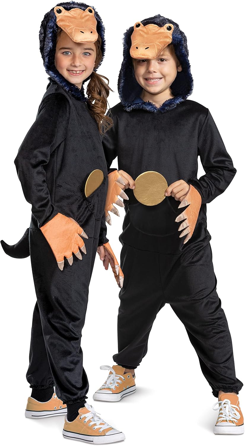 Jump into the spotlight as Niffler Halloween costumes for boys