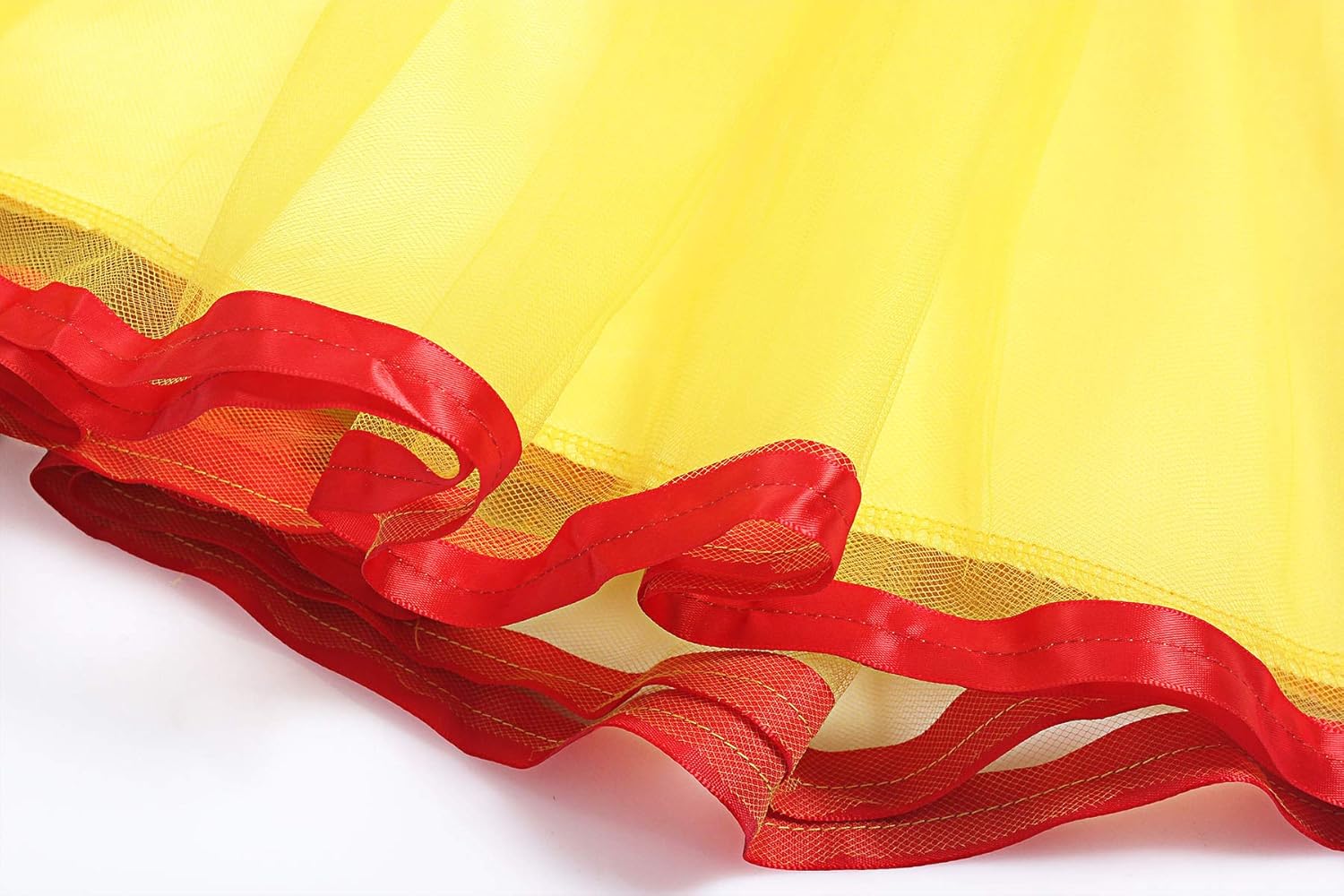 Reli Beauty Girls Backless Princess Dress with Yellow Accessories 6-7Y