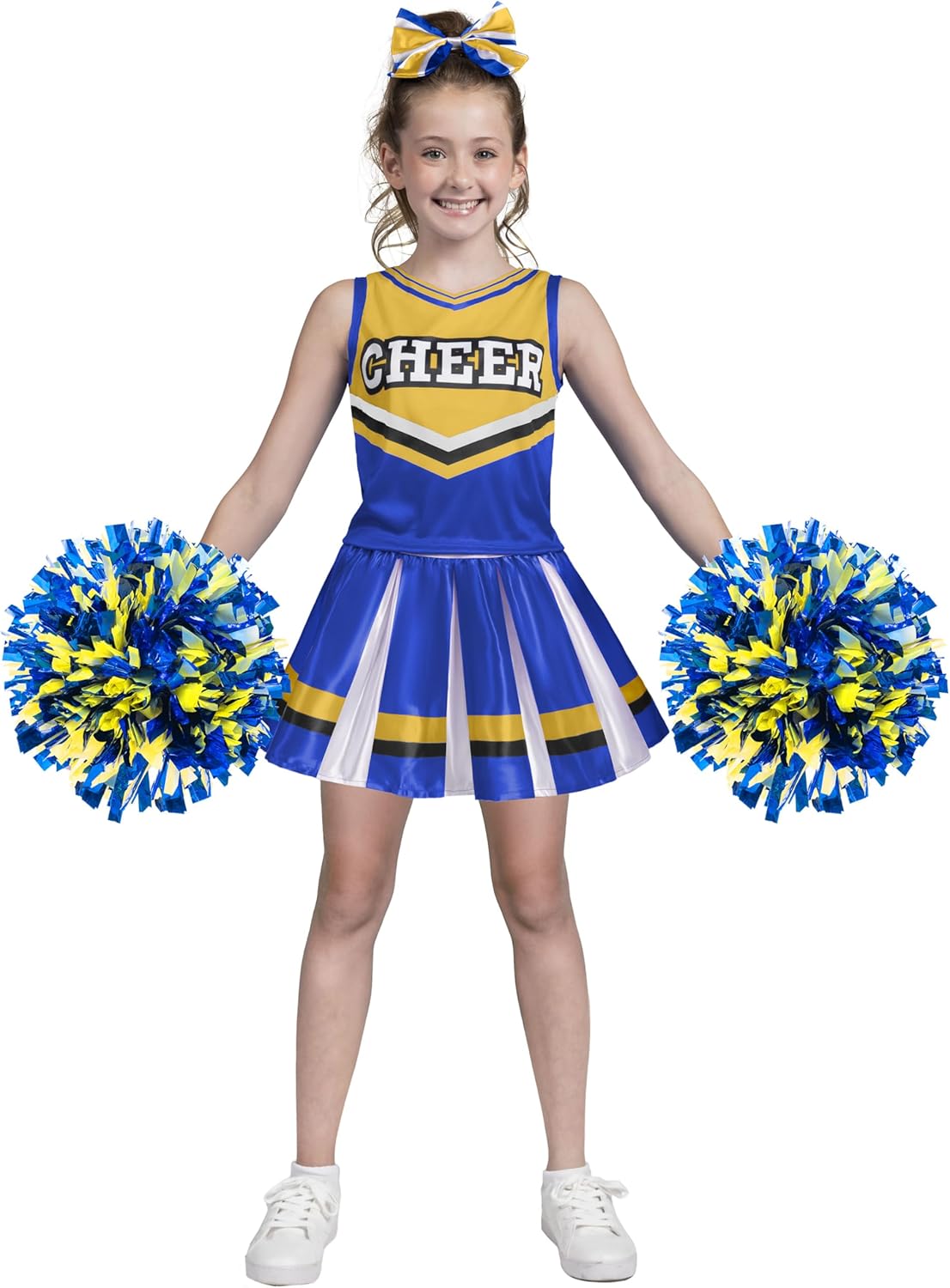 Girls Halloween Cheerleader Costume