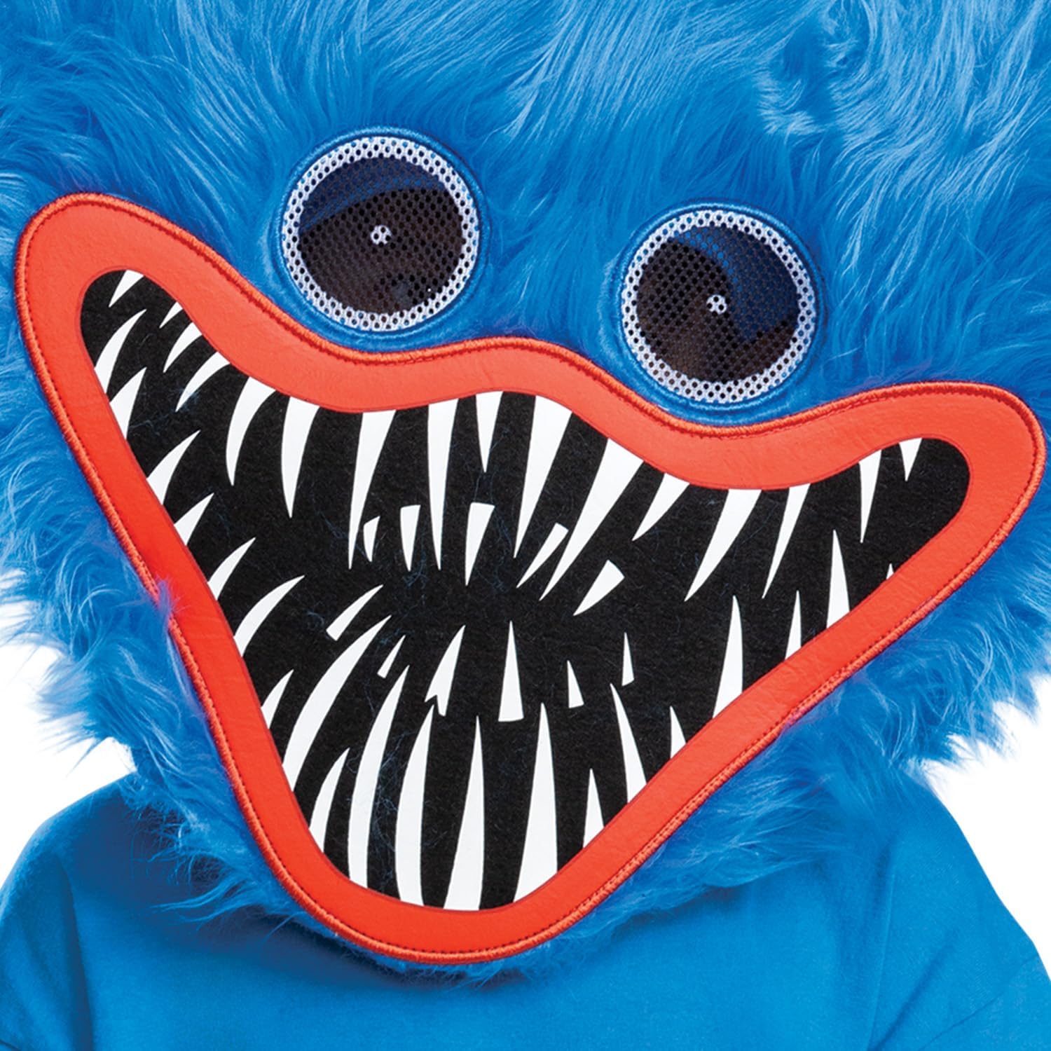 Huggy Wuggy Plush Mask Costume for Boys 8