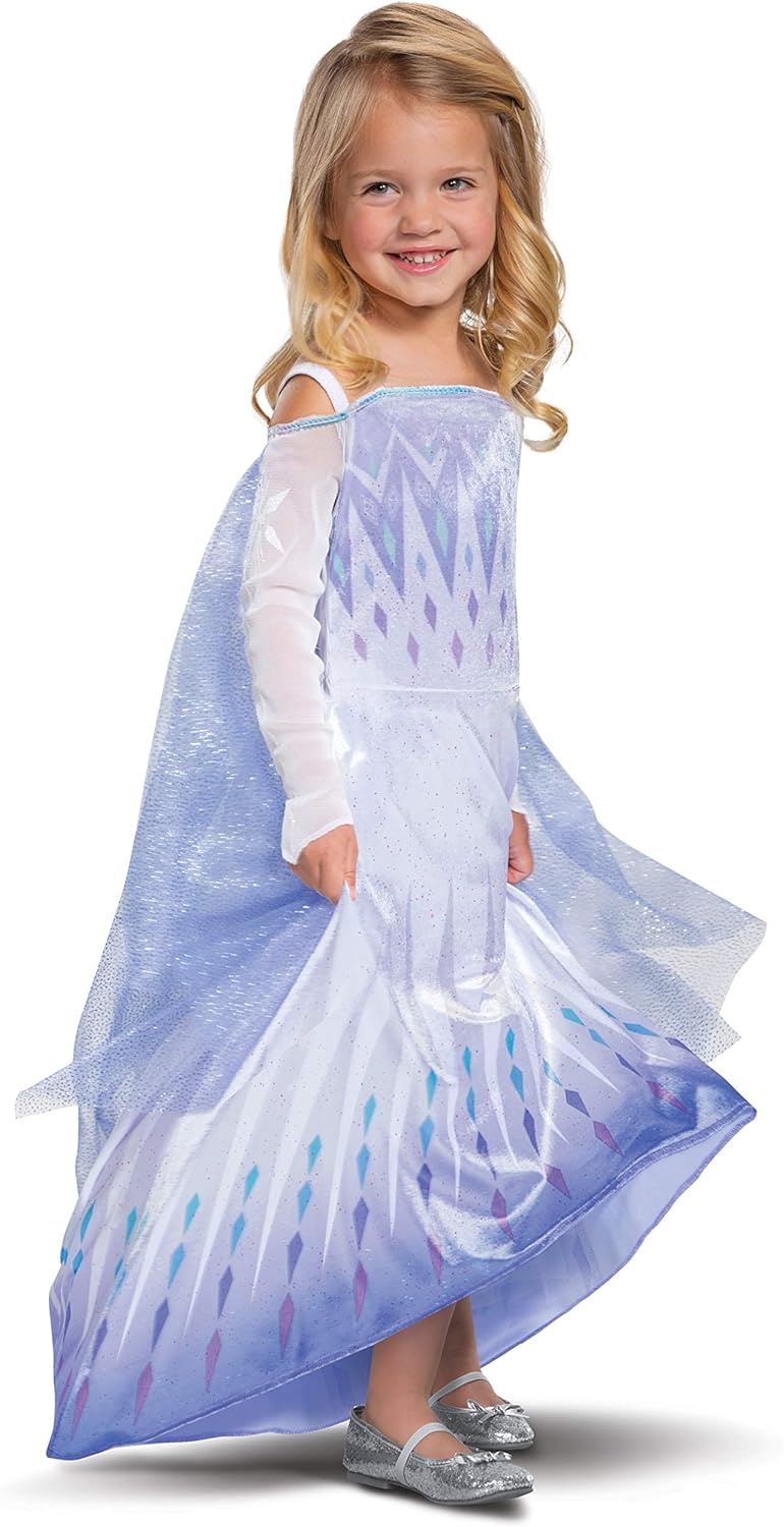 Disney Frozen 2 Elsa Costume for Girls - DelightfulDISguise