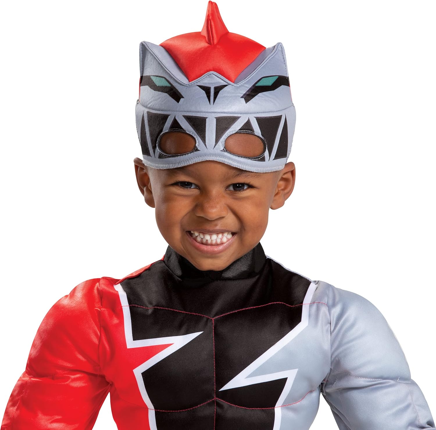 Red Ranger Muscle Muscle Outfit Toddler Official Power Rangers Dino Fury Fun