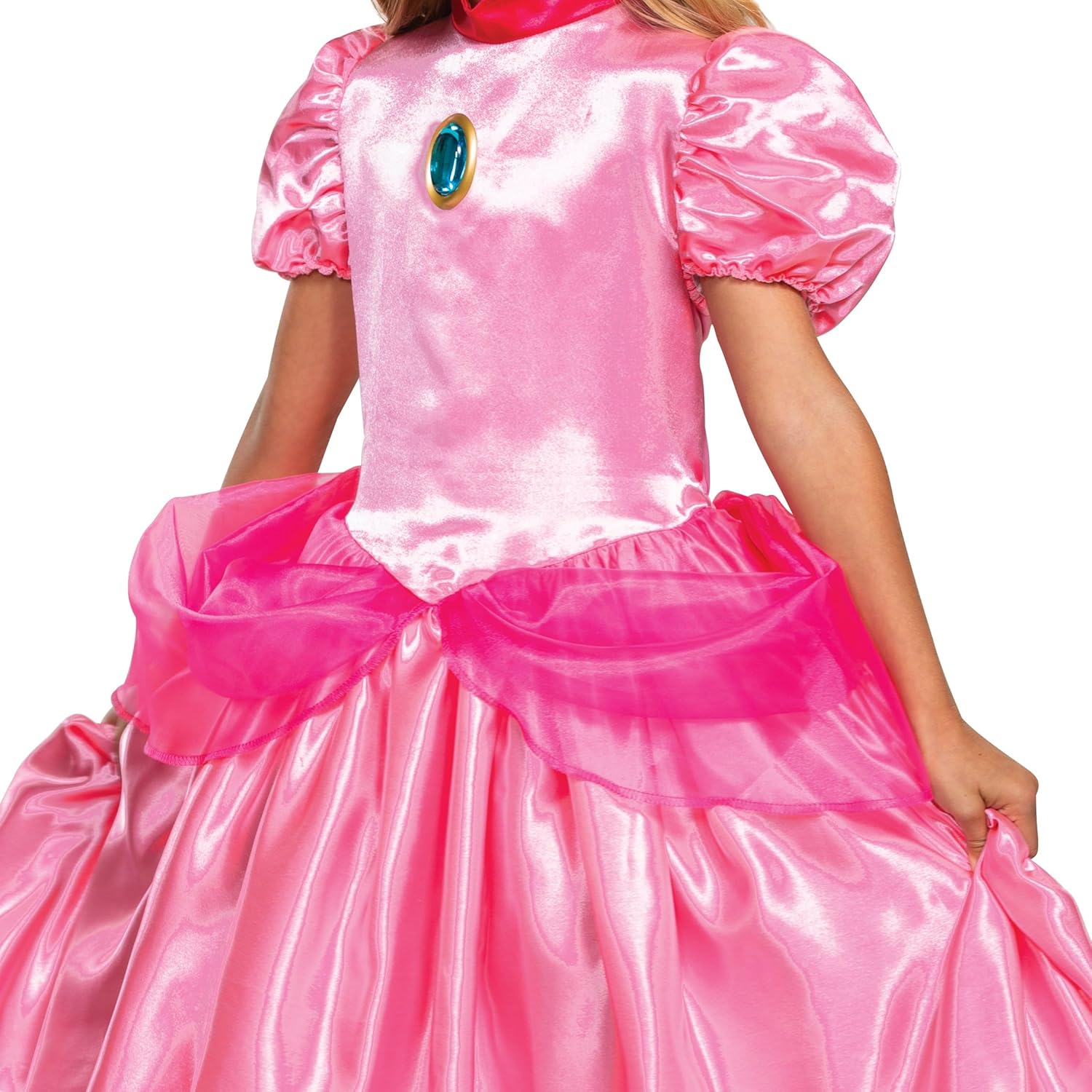 Charming Princess Peach Dress Up Full Set for Girls