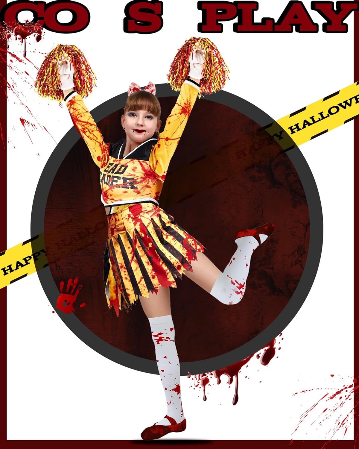 Halloween Spooky Trick-or-Treat Costume for Girls 2023