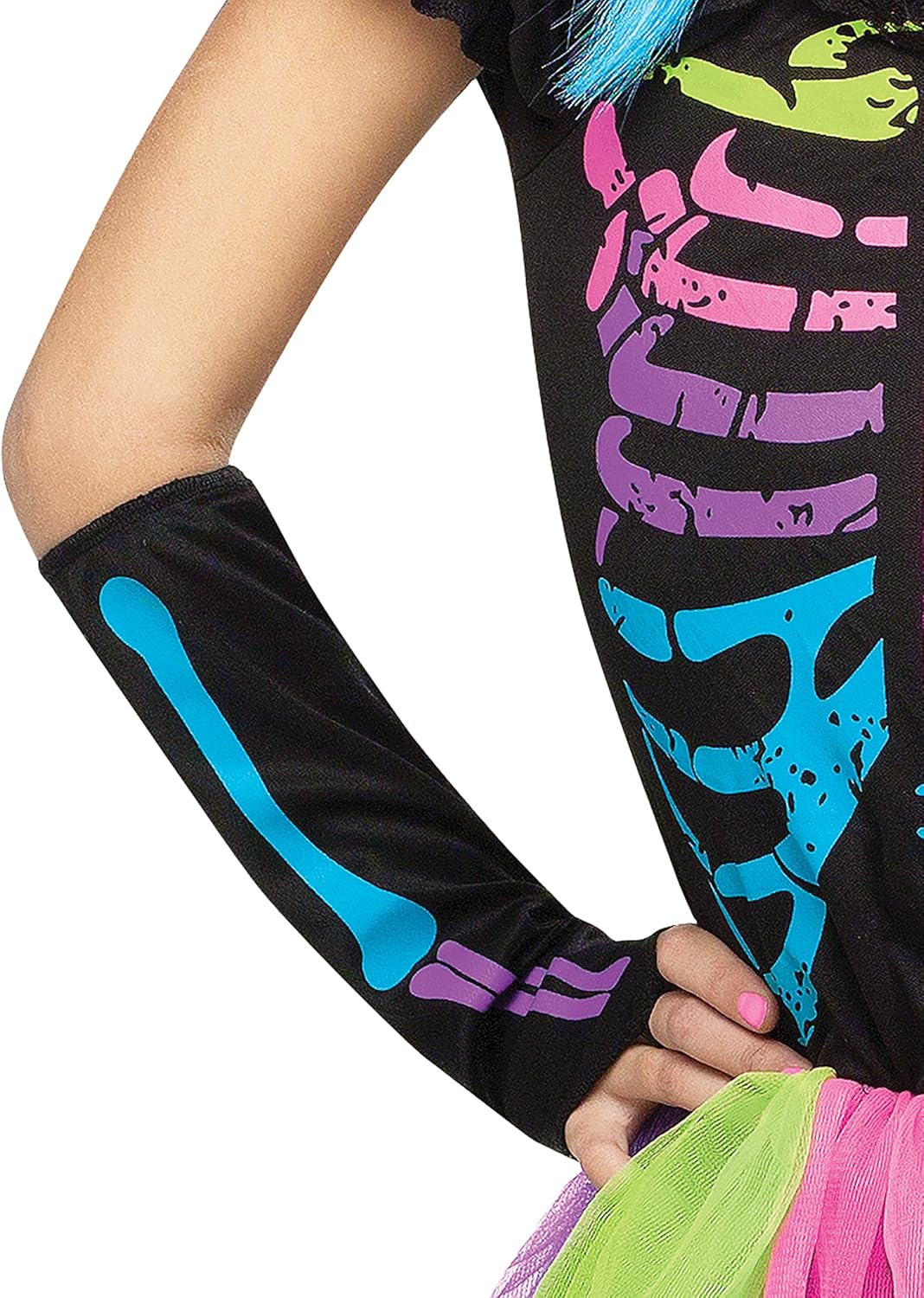 Fun World Girls - funky punky skeleton dress MaternityPregnancy