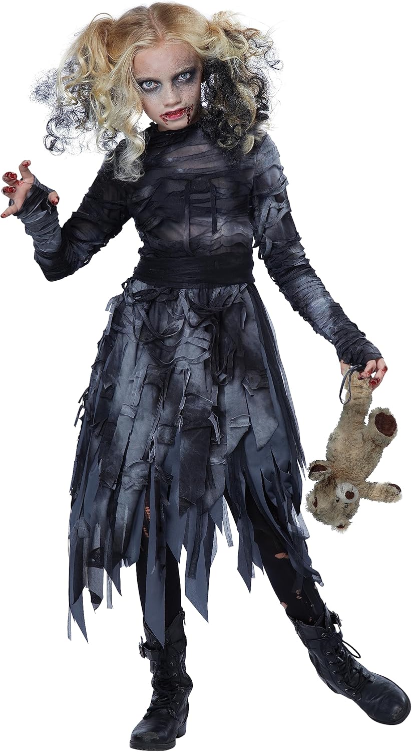 Plush Halloween Child Zombie Costume Medium